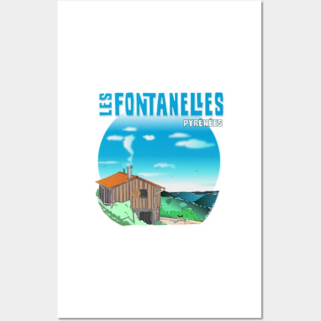 Fontanelles Wall Art by eSeaty